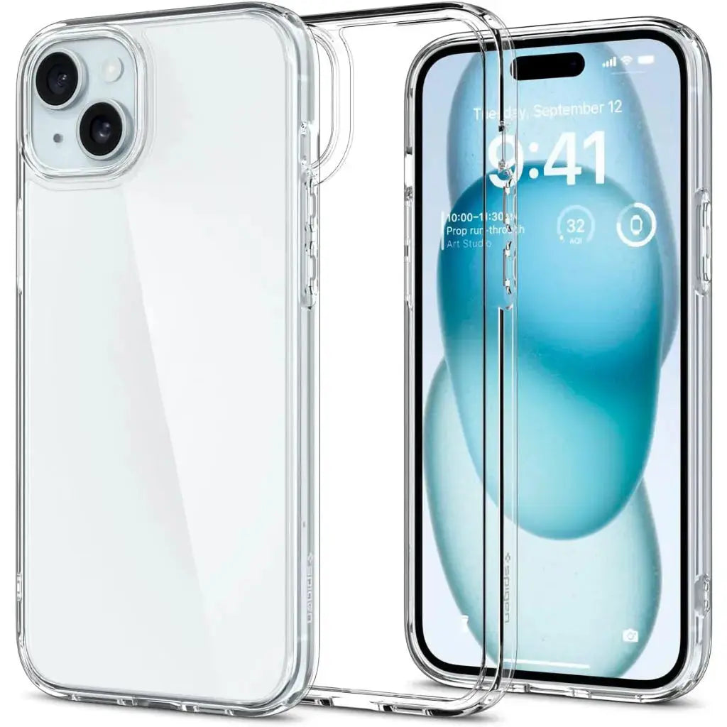 iPhone 15 Plus Case / iPhone 14 Plus Cover Ultra Hybrid / Crystal Hybrid - Spigen Singapore