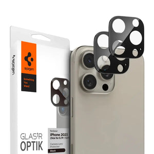 [2 Pack] iPhone 15 Pro Max / iPhone 15 Pro / iPhone 14 Pro Max / iPhone 14 Pro Camera Lens Optic