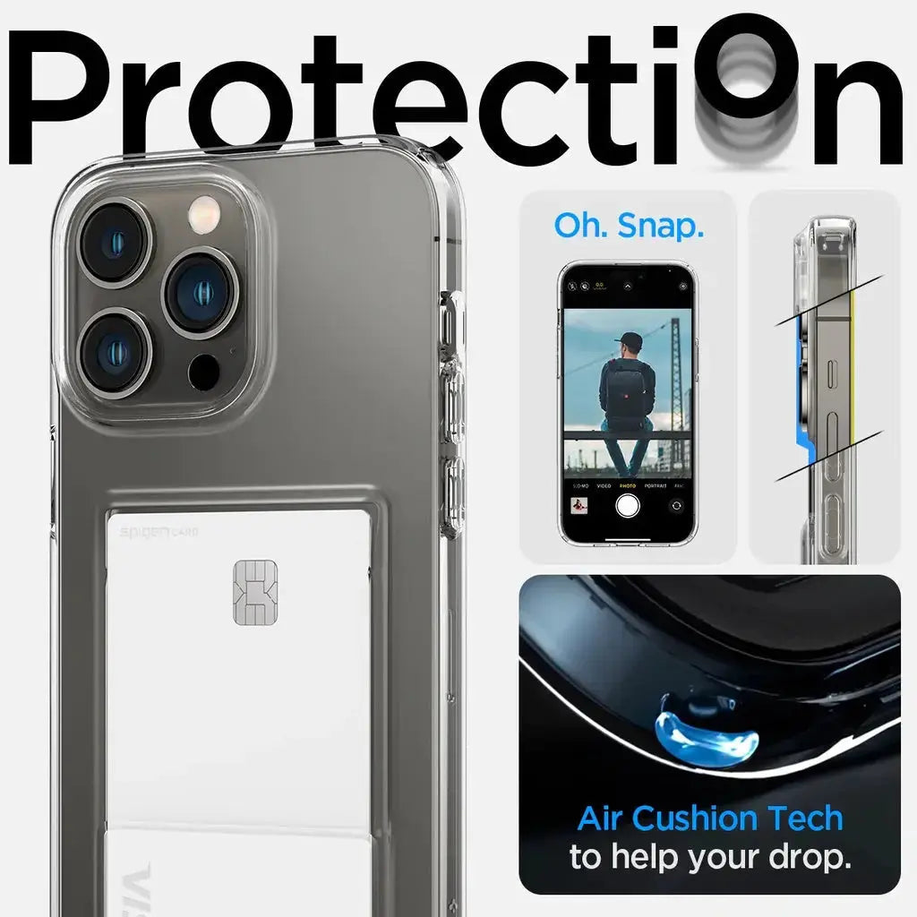 iPhone 14 Pro Case Crystal Slot