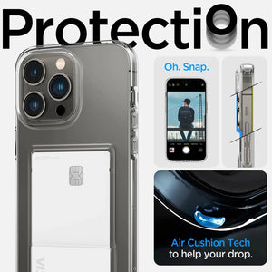 iPhone 14 Pro Max Case Crystal Slot