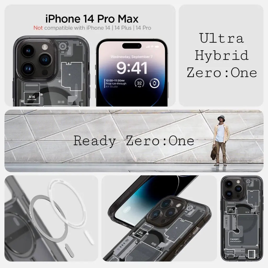 iPhone 14 Pro Max Case Ultra Hybrid Zero One MagFit