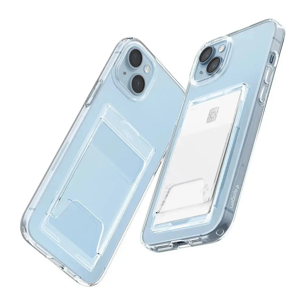 iPhone 14 Plus Case / iPhone 15 Plus Cover Crystal Slot Dual