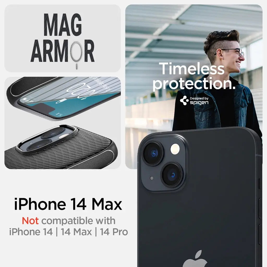 iPhone 14 Plus Case / iPhone 15 Plus Cover Mag Armor MagFit