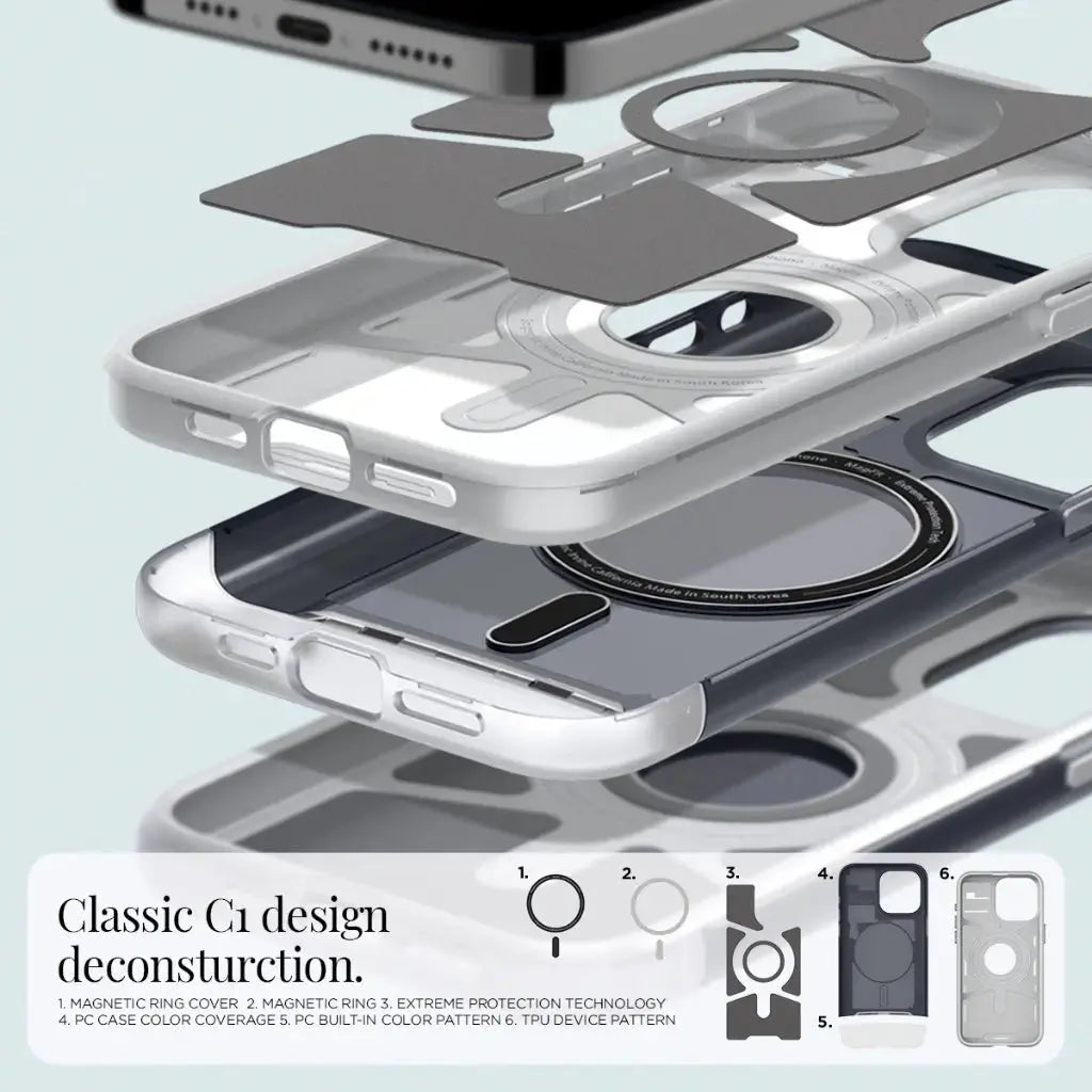 iPhone 15 Pro Case Classic C1 MagFit - Spigen Singapore