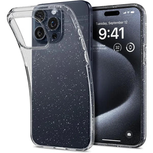 iPhone 15 Pro Case Liquid Crystal Glitter