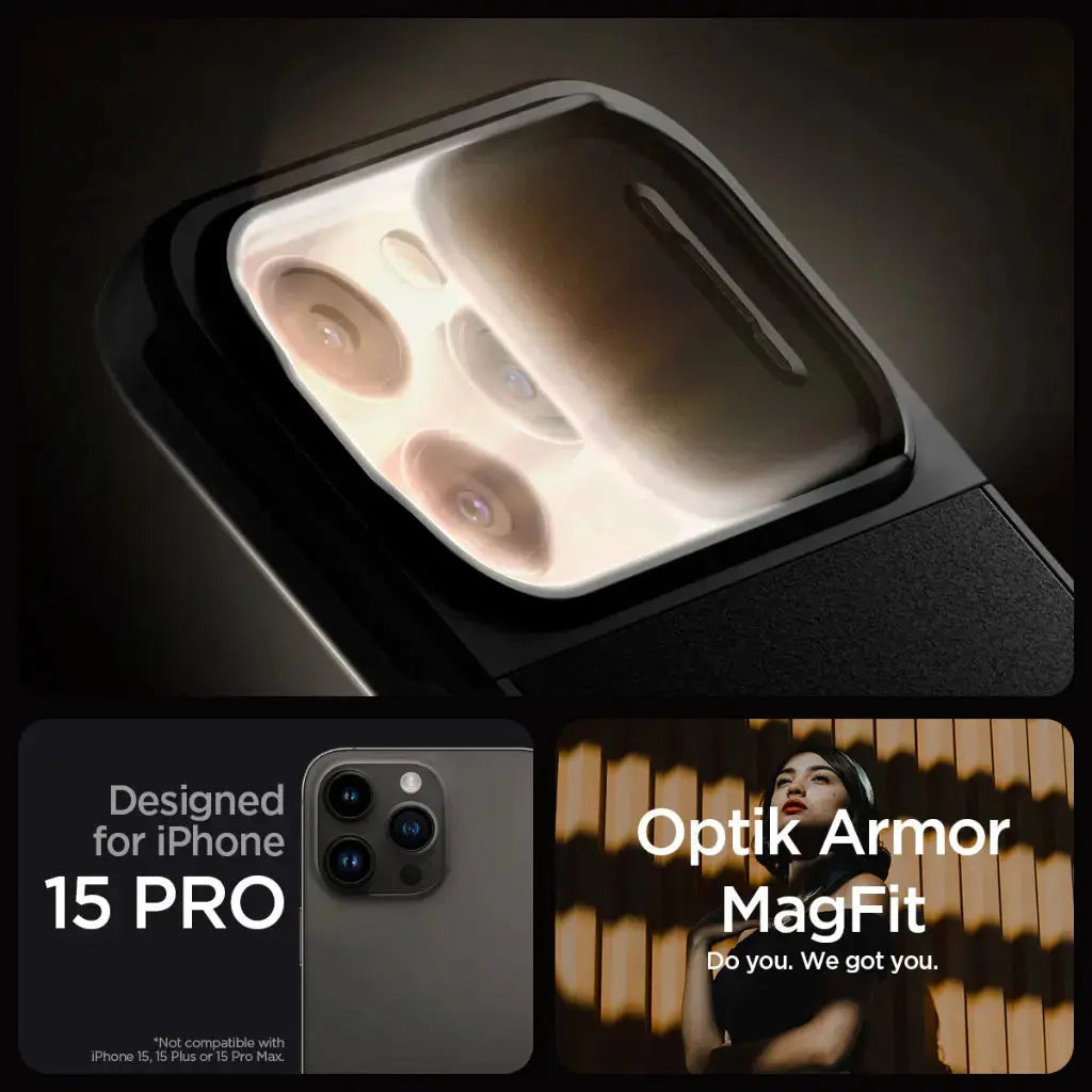 iPhone 15 Pro Case Optik Armor MagFit