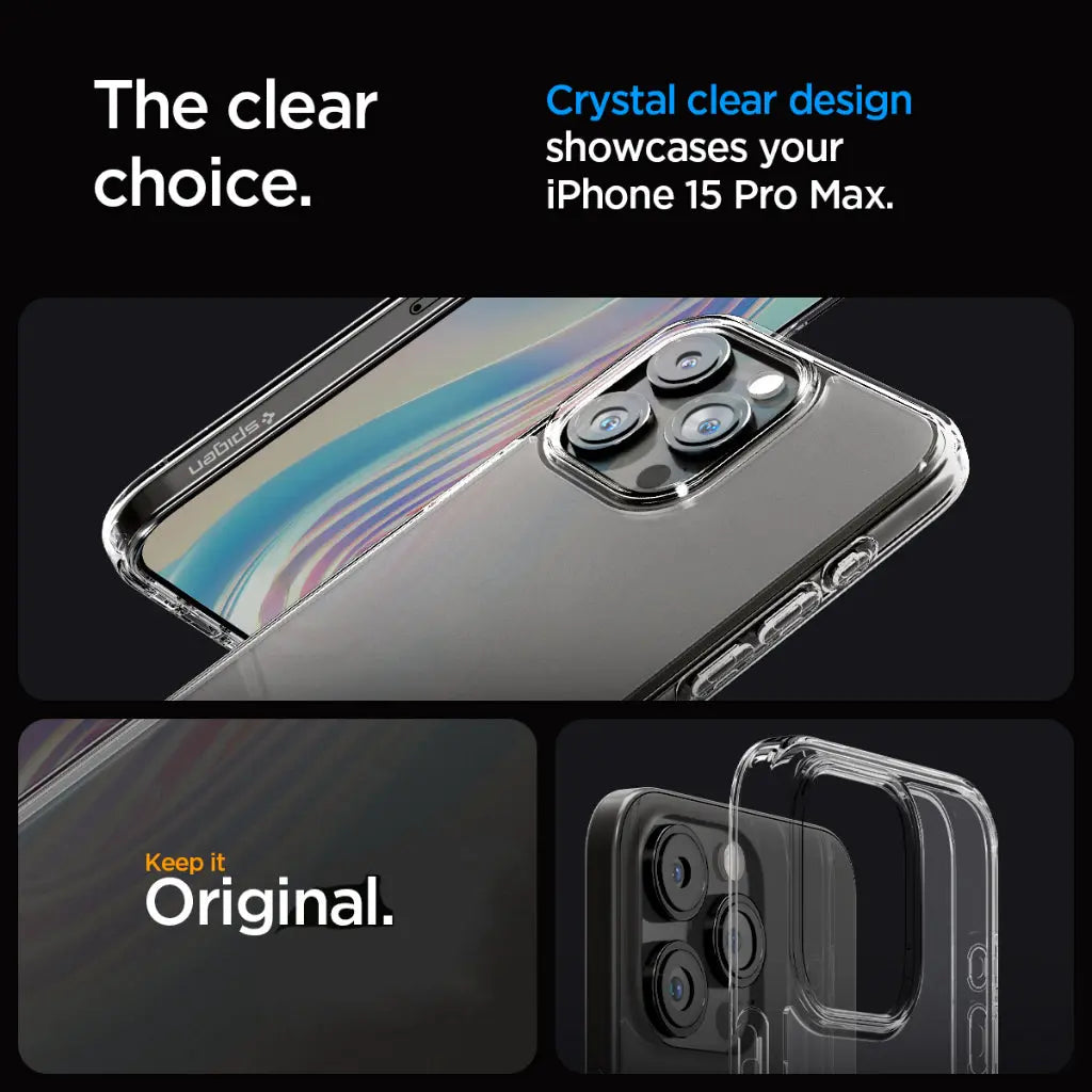 iPhone 15 Pro Case Ultra Hybrid Frost