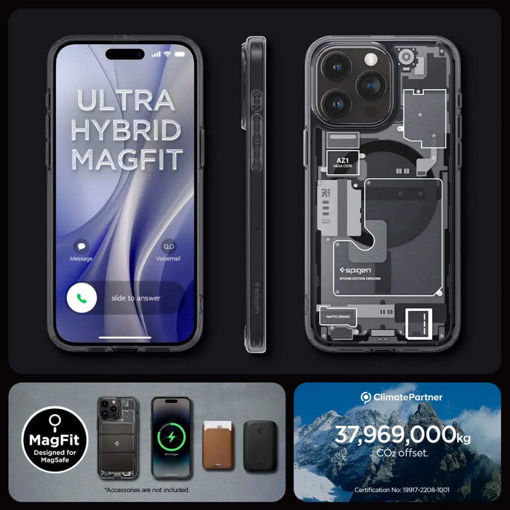 iPhone 15 Pro Max Case Ultra Hybrid Zero One MagFit