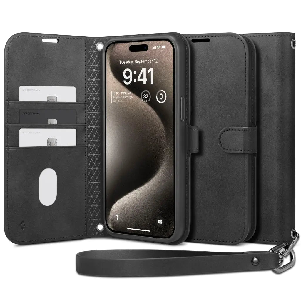 iPhone 15 Pro Max Case Wallet S Pro - Spigen Singapore
