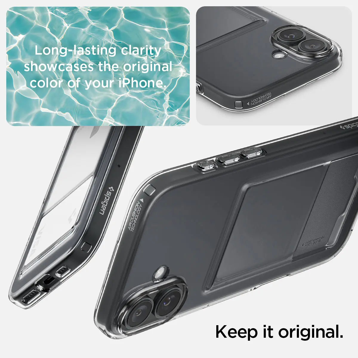 iPhone 16 Case Crystal Slot