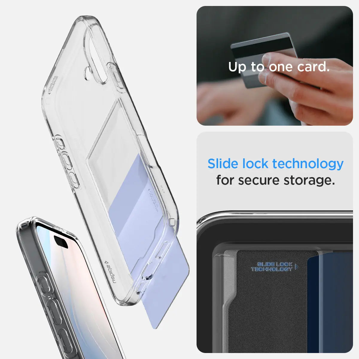 iPhone 16 Case Crystal Slot