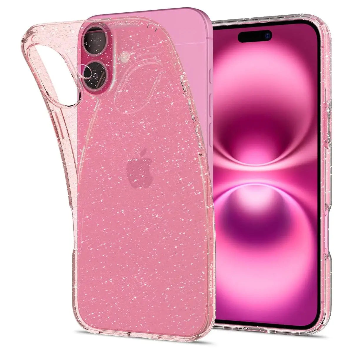 iPhone 16 Case Liquid Crystal Glitter