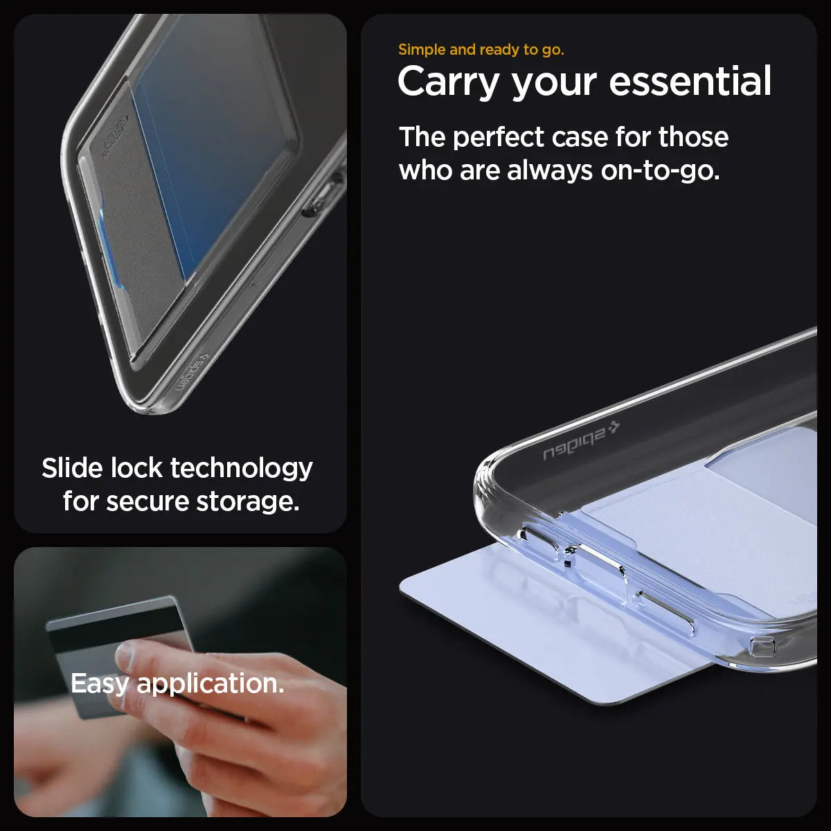 iPhone 16 Pro Case Crystal Slot