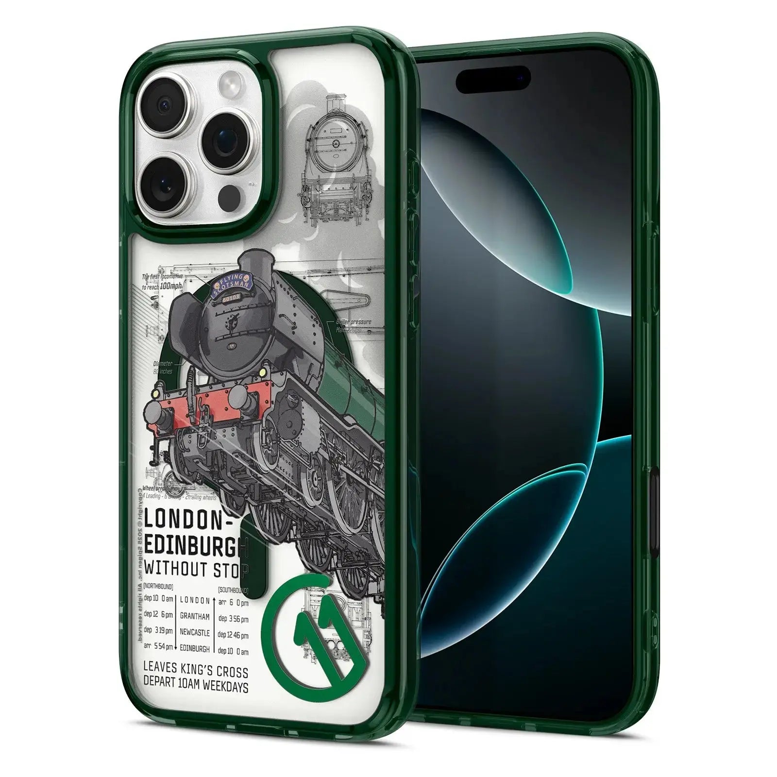 iPhone 16 Pro Max Case c11 Scotsman Fir (MagFit + Camera Control)
