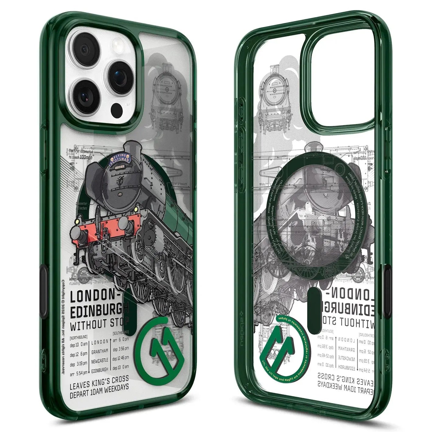 iPhone 16 Pro Max Case c11 Scotsman Fir (MagFit + Camera Control)