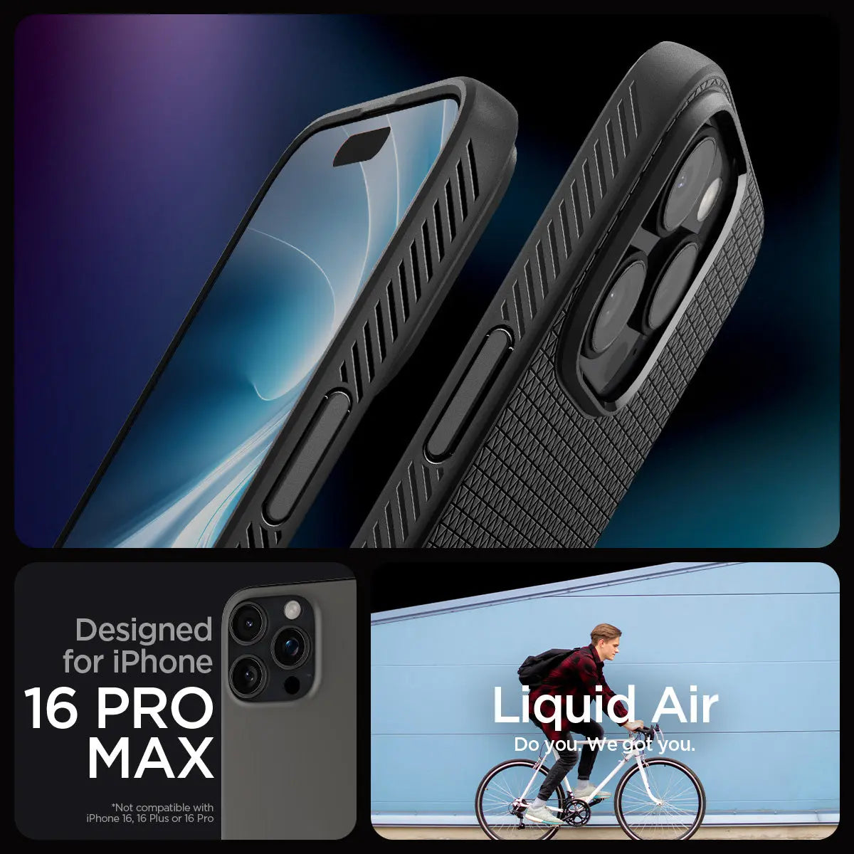 iPhone 16 Pro Max Case Liquid Air