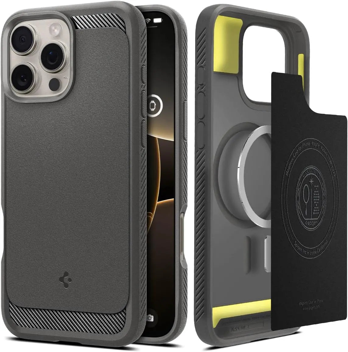 iPhone 16 Pro Max Case Rugged Armor MagFit