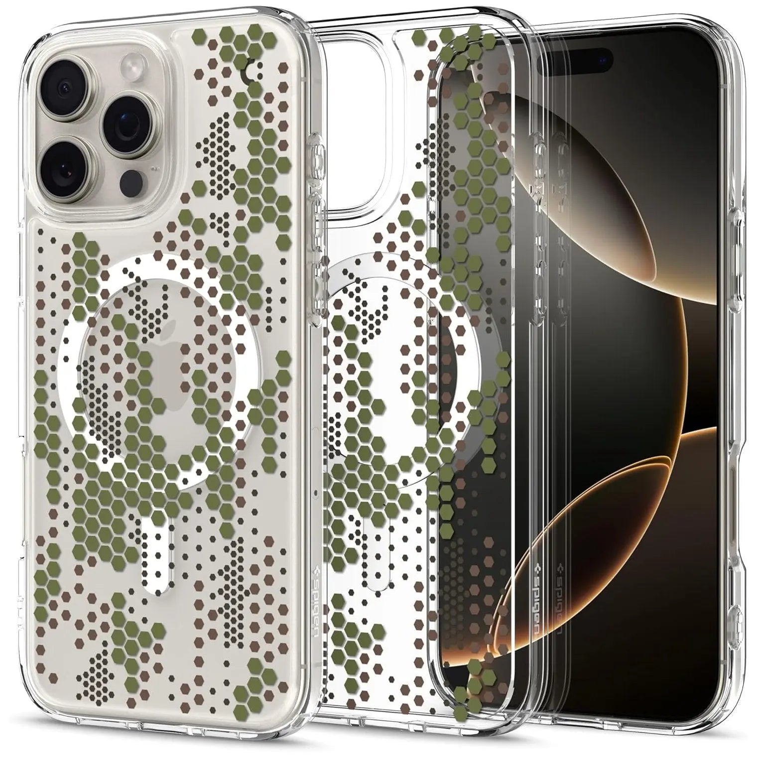 iPhone 16 Pro Max Case Ultra Hybrid MagFit Digital Camo