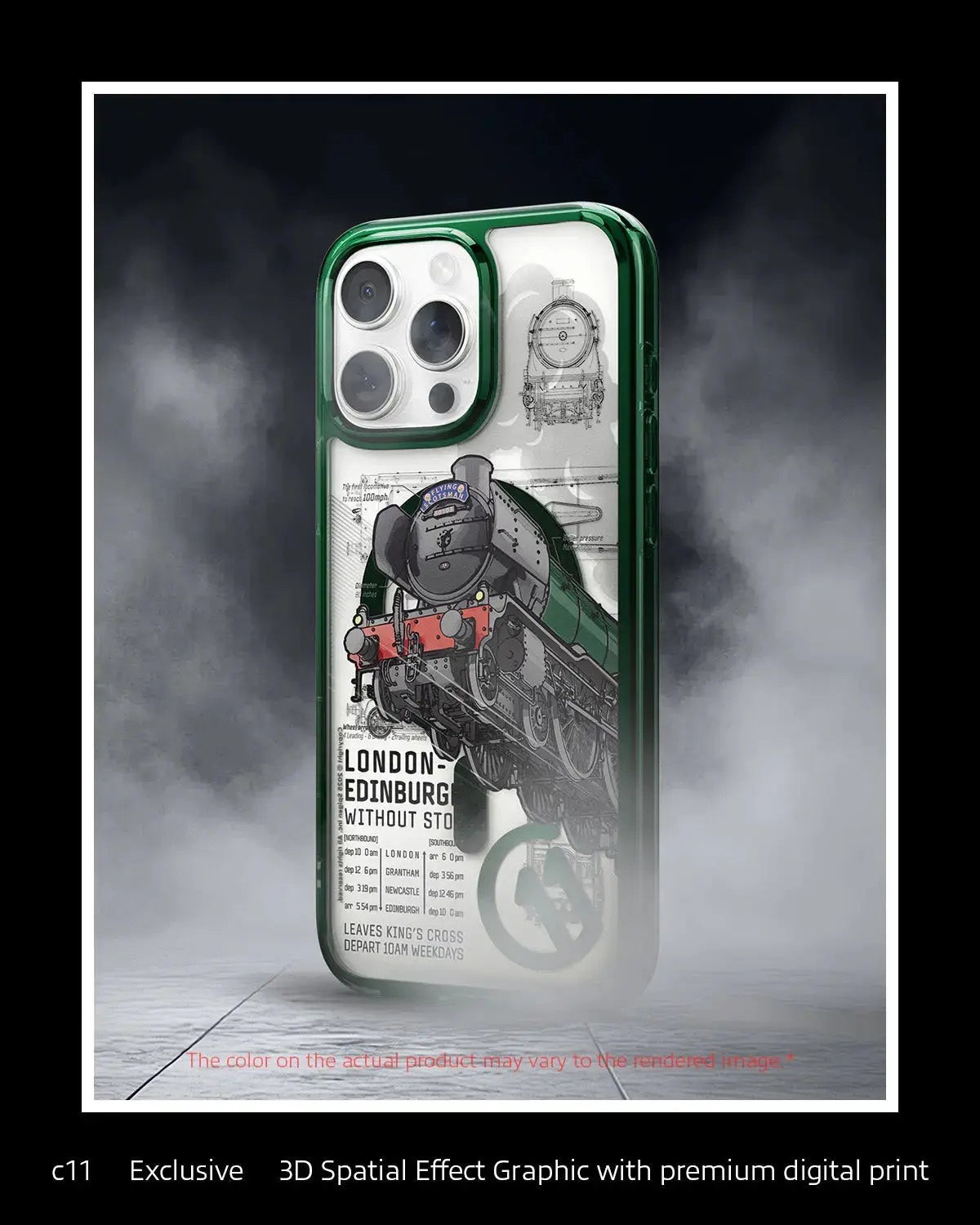 iPhone 16 Pro Case c11 Scotsman Fir (MagFit + Camera Control)