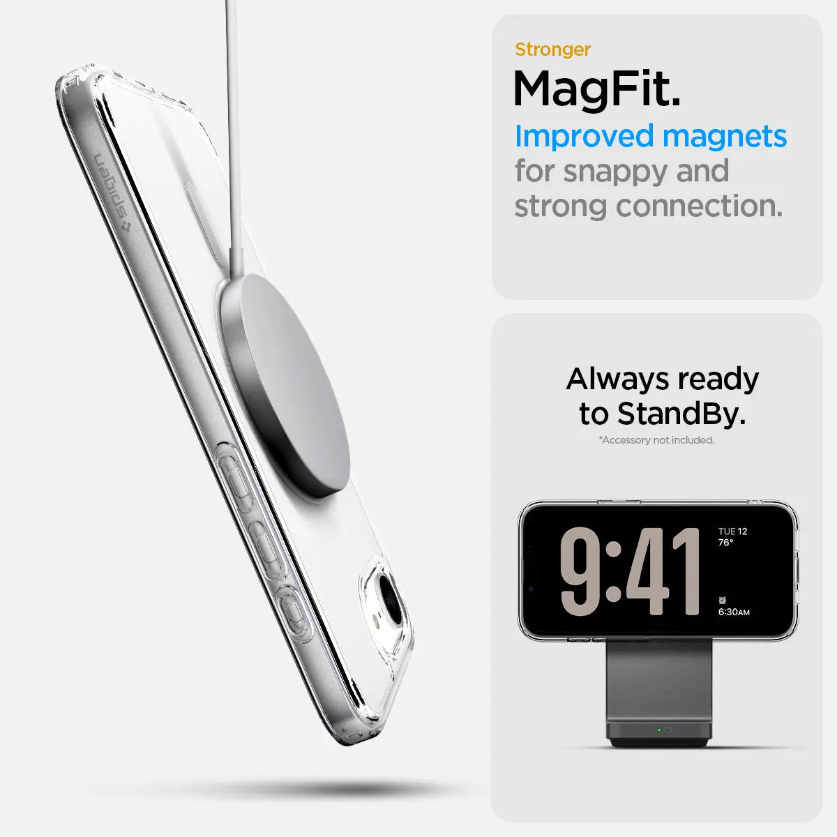 iPhone 16e Case (2025) Ultra Hybrid MagFit / Crystal Hybrid MagFit