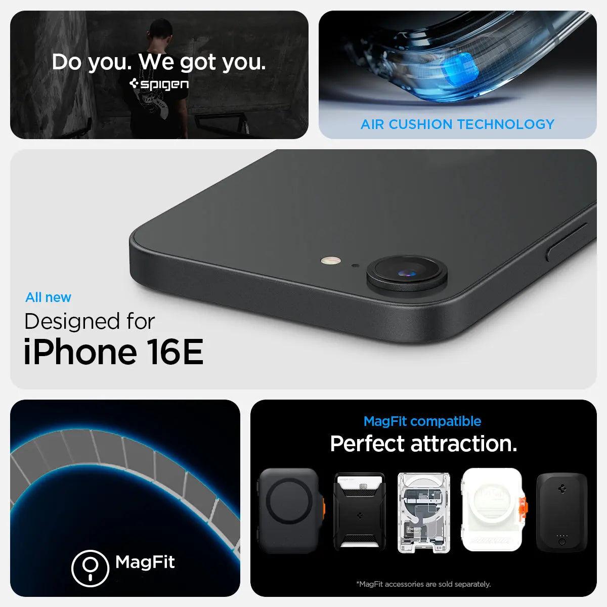 iPhone 16e Case (2025) Ultra Hybrid S MagFit Frost