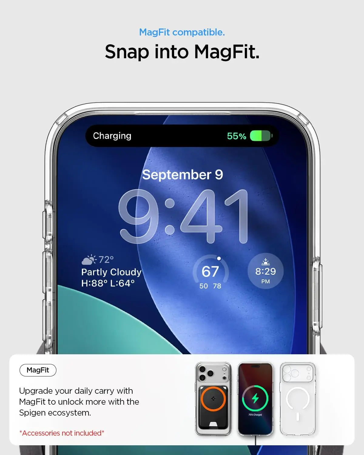 iPhone 17 Pro Case Ultra Hybrid MagFit Frost