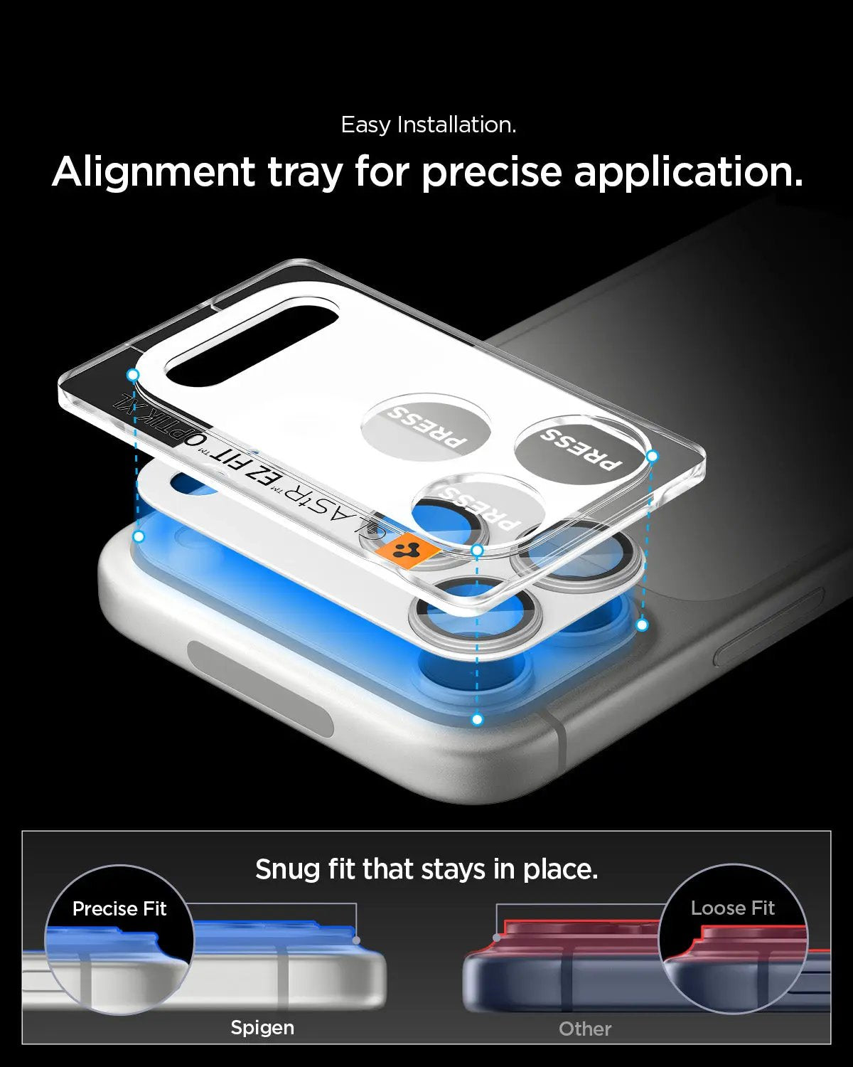iPhone 17 Pro Lens Protector Optik Pro XL EZ Fit