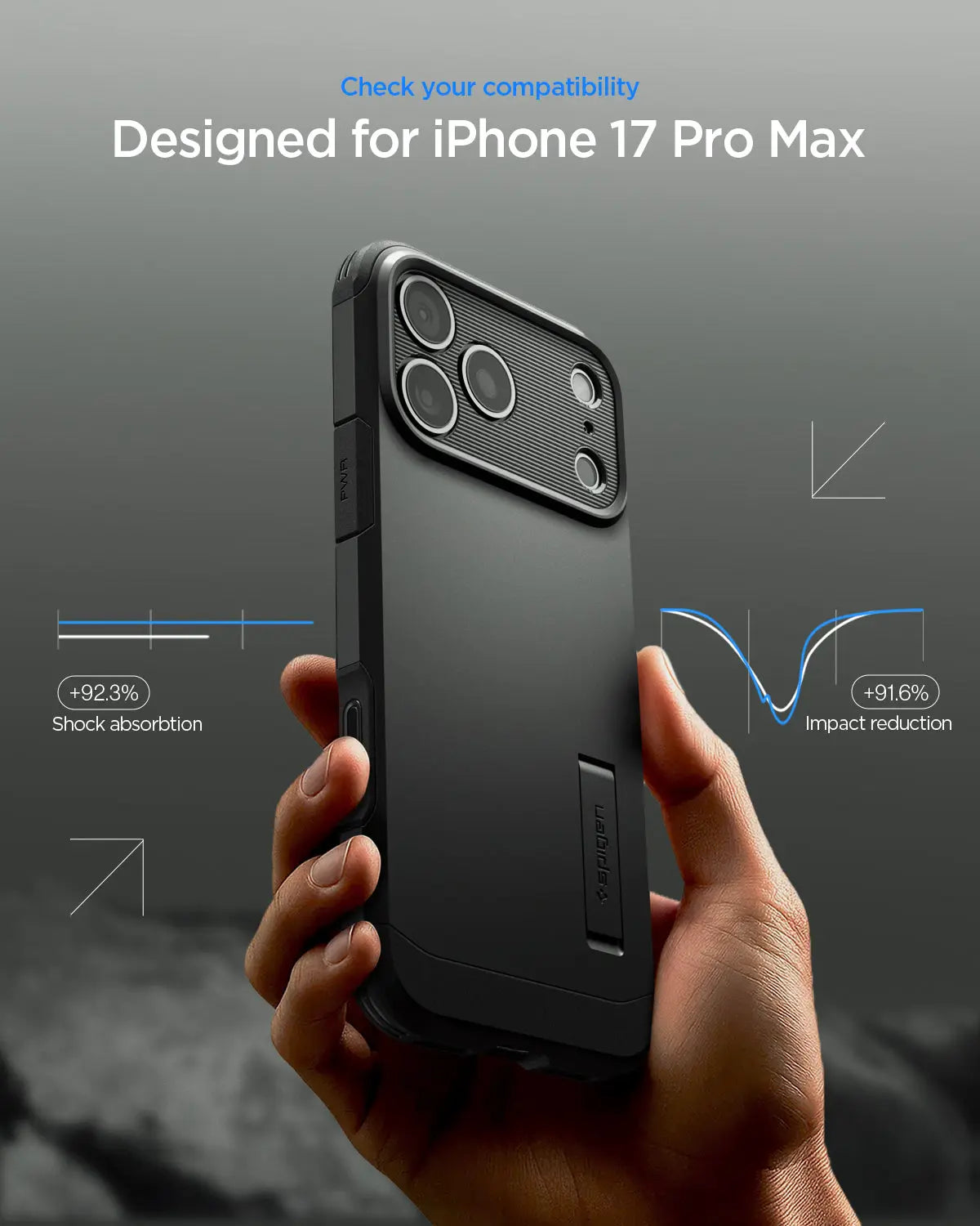 iPhone 17 Pro Max Case Tough Armor T AI Magfit