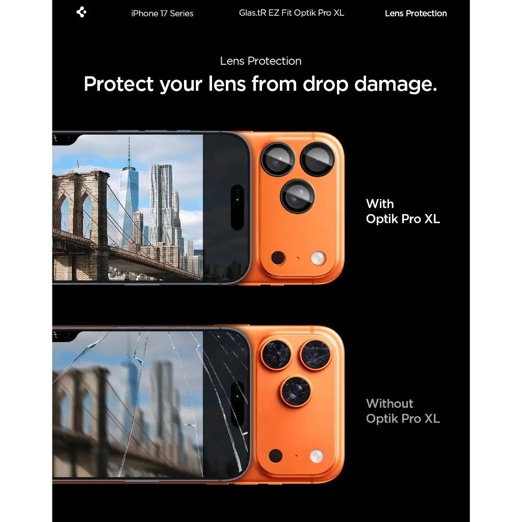 iPhone 17 Pro Max Lens Protector Optik Pro XL EZ Fit