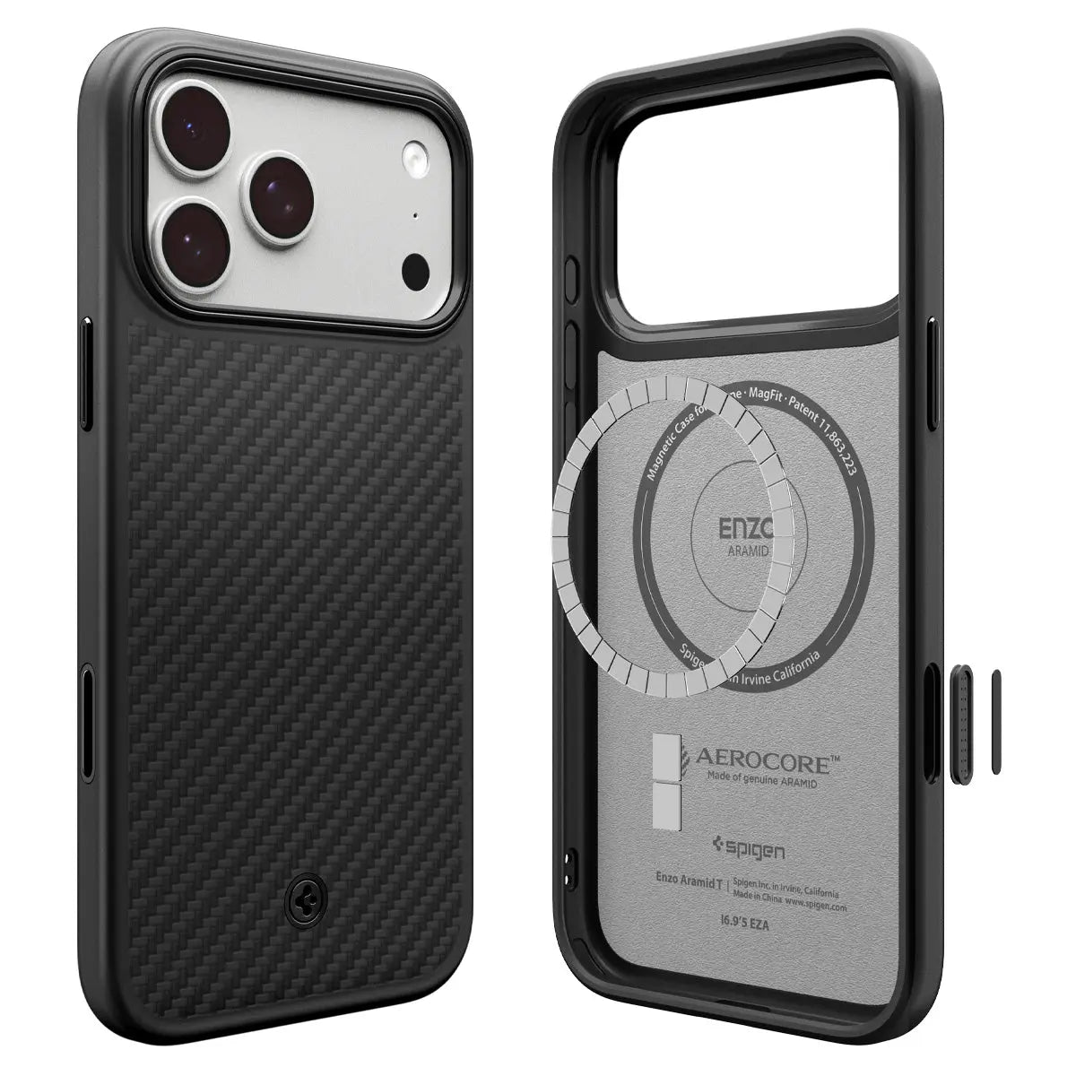 iPhone 18 Pro / 17 Pro Case Enzo Aramid T MagFit