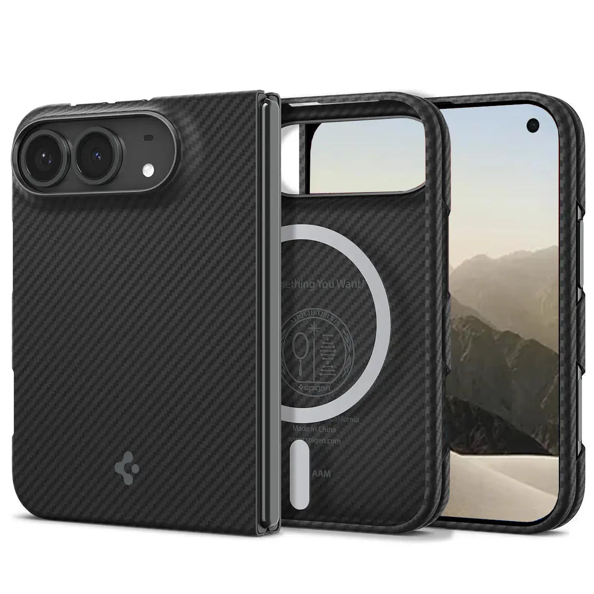 iPhone Duo Case Air Skin Aramid Magfit