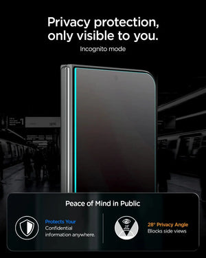 iPhone Duo Privacy Screen Protector EZ Fit Pro HD [1 Pack]