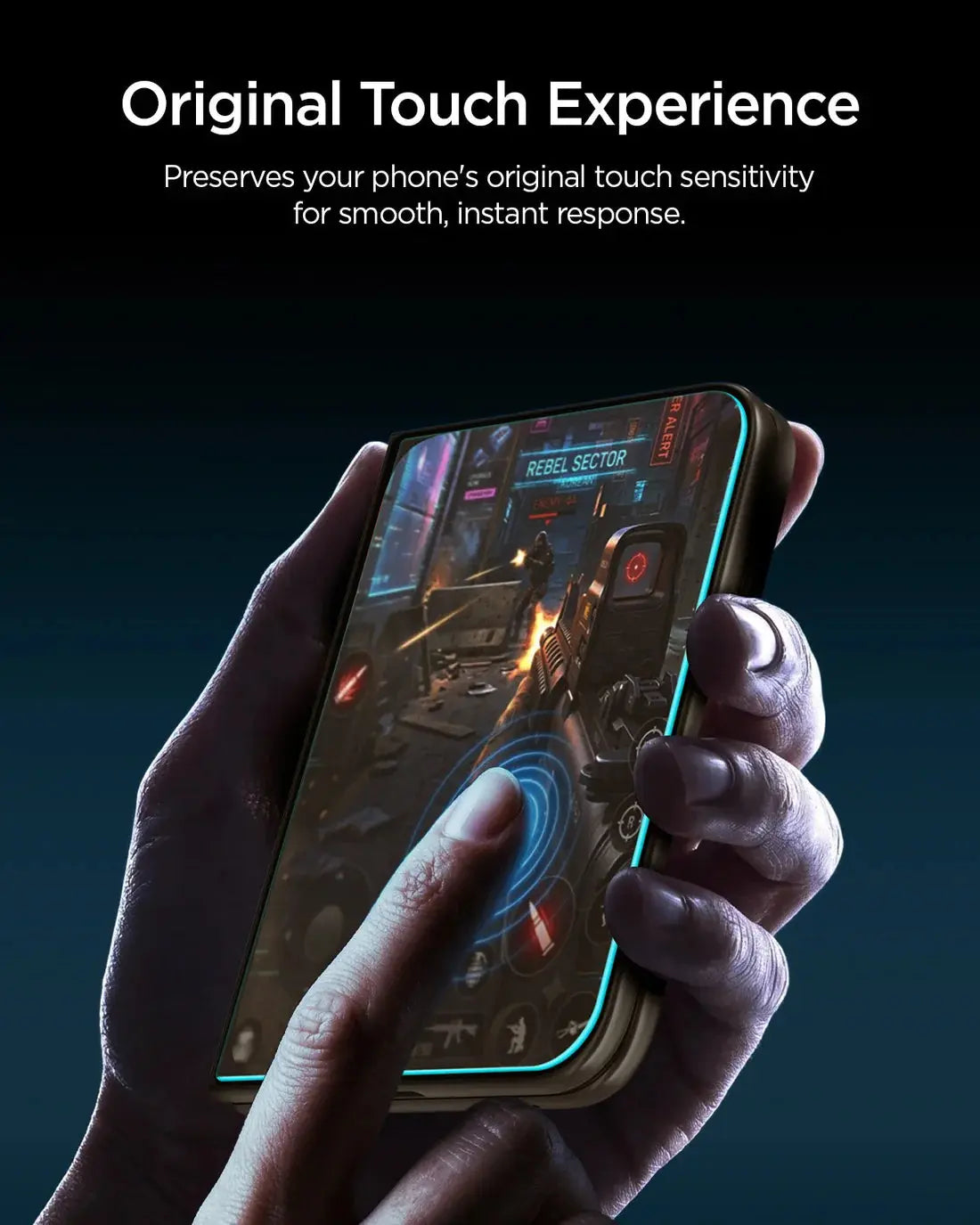 iPhone Duo Privacy Screen Protector EZ Fit Pro HD [1 Pack]