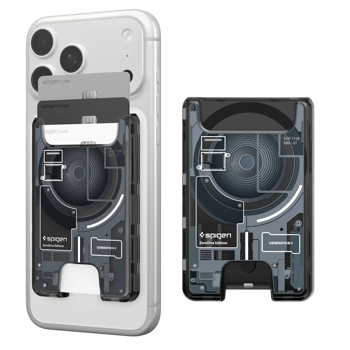 iPhone MagSafe Card Holder Ultra Hybrid Zero One