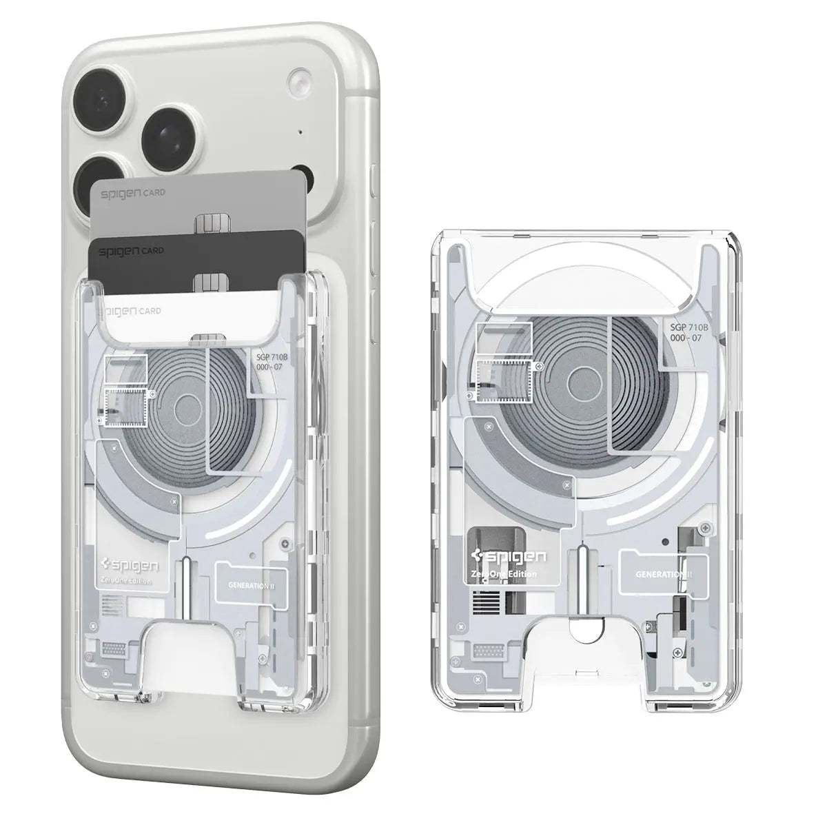 iPhone MagSafe Card Holder Ultra Hybrid Zero One