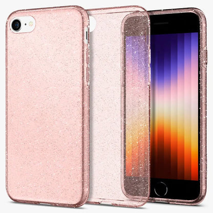 iPhone SE iPhone 8 7 Case Liquid Crystal Glitter
