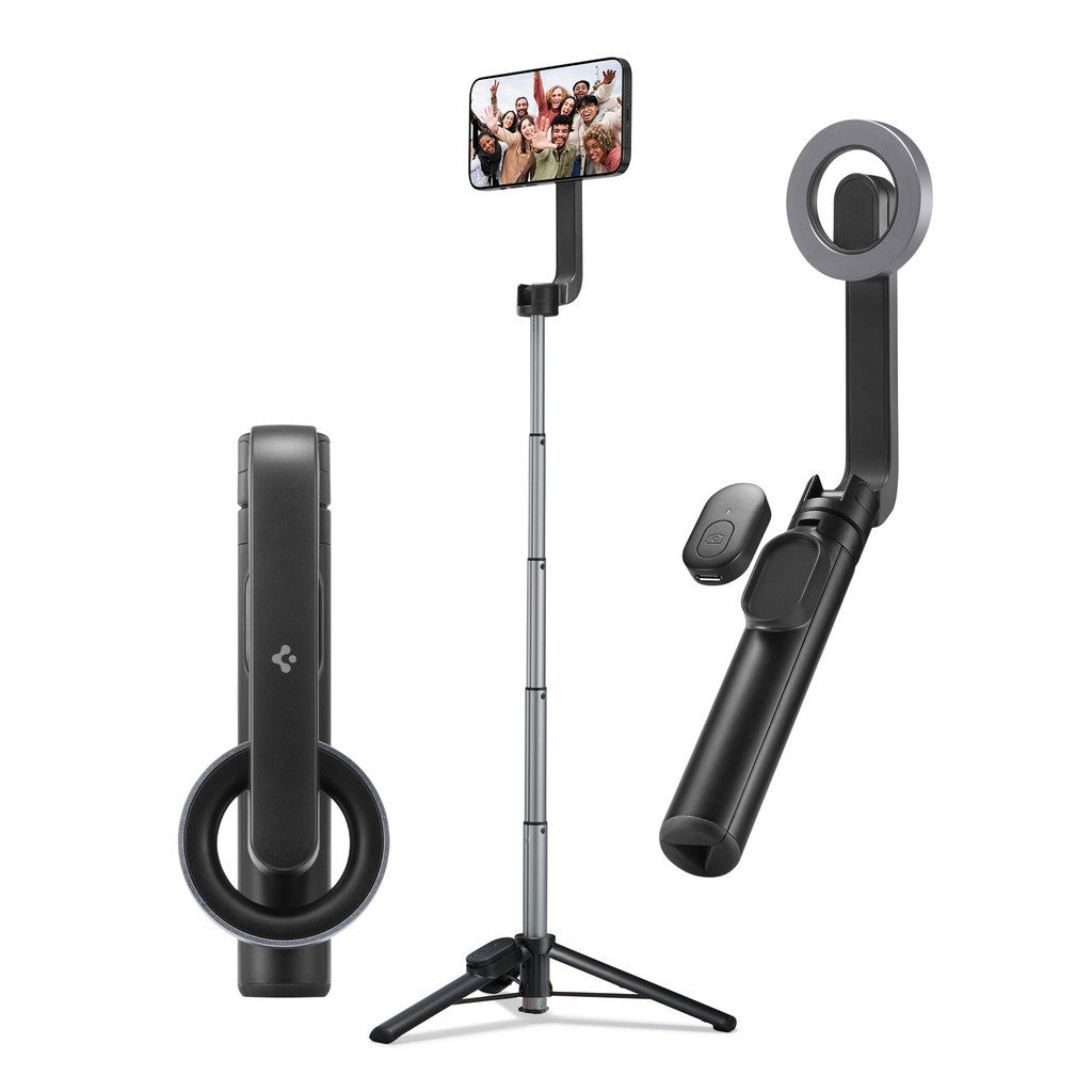 Spigen Magsafe Selfie Stick Tripod S570W Magnetic Selfie Stick Phone Tripod Stand With Remote Control