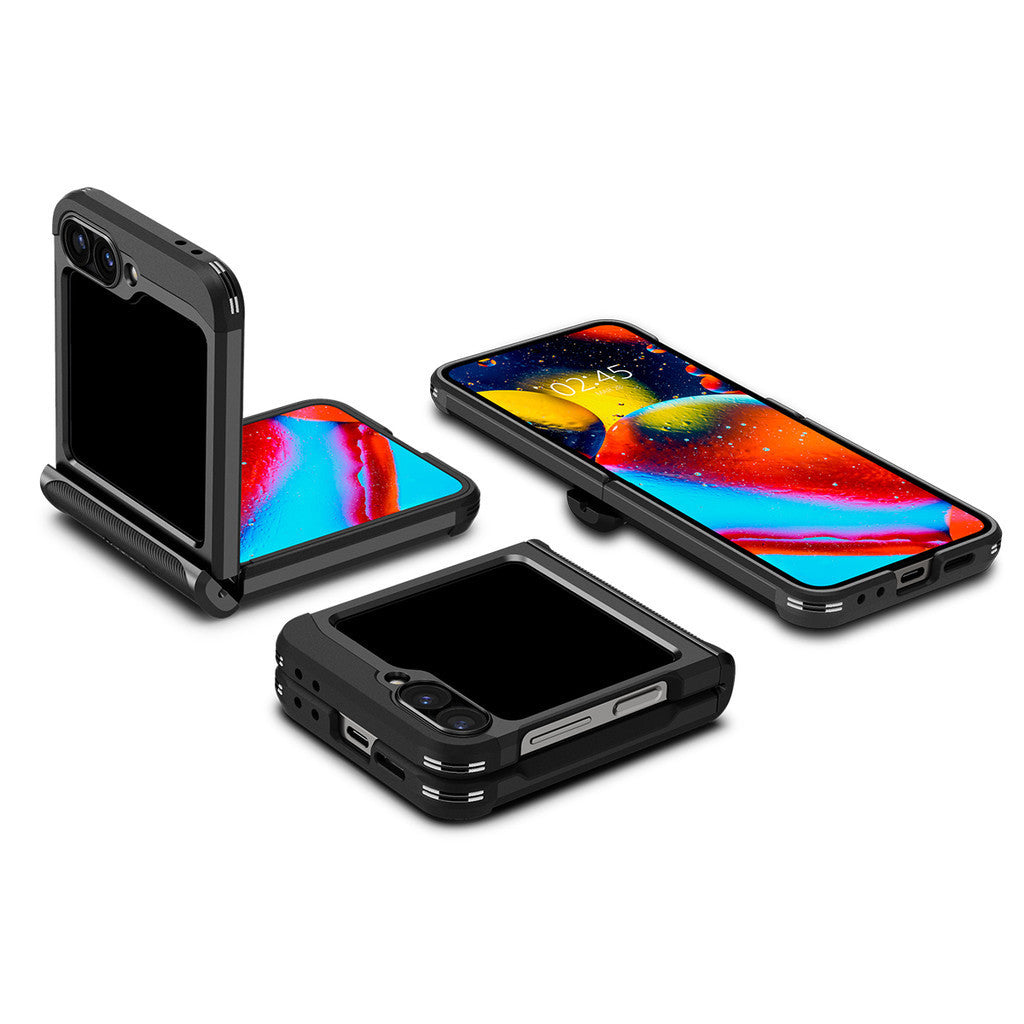 Spigen Galaxy Z Flip 6 Case Slim Armor Pro Samsung Cover Complete Closure All Around Protection Premium Material Casing