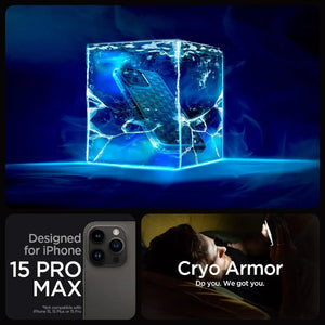 iPhone 15 Pro Max Case Cryo Armor - Spigen Singapore