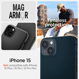 iPhone 15 Case Mag Armor MagFit - Spigen Singapore