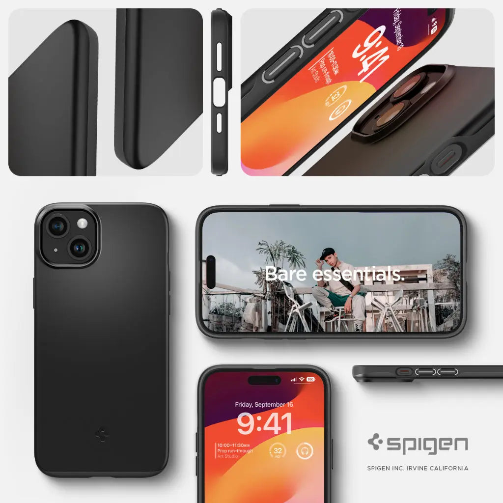 iPhone 15 Case Thin Fit - Spigen Singapore