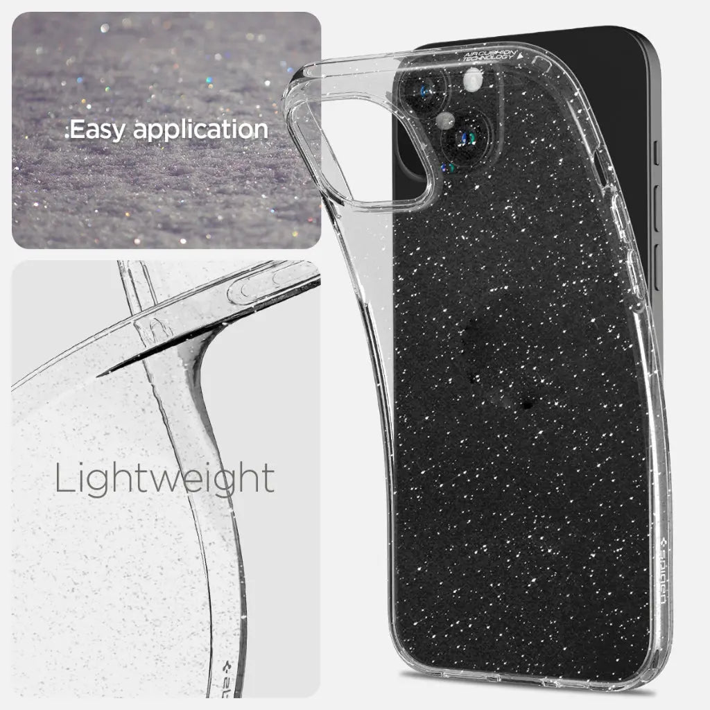 iPhone 15 Plus Case / iPhone 14 Plus Cover Liquid Crystal Glitter - Spigen Singapore